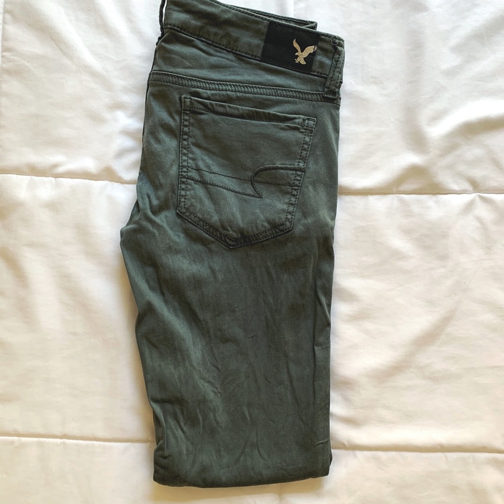 Super Stretch Sateen Jegging, Size 2